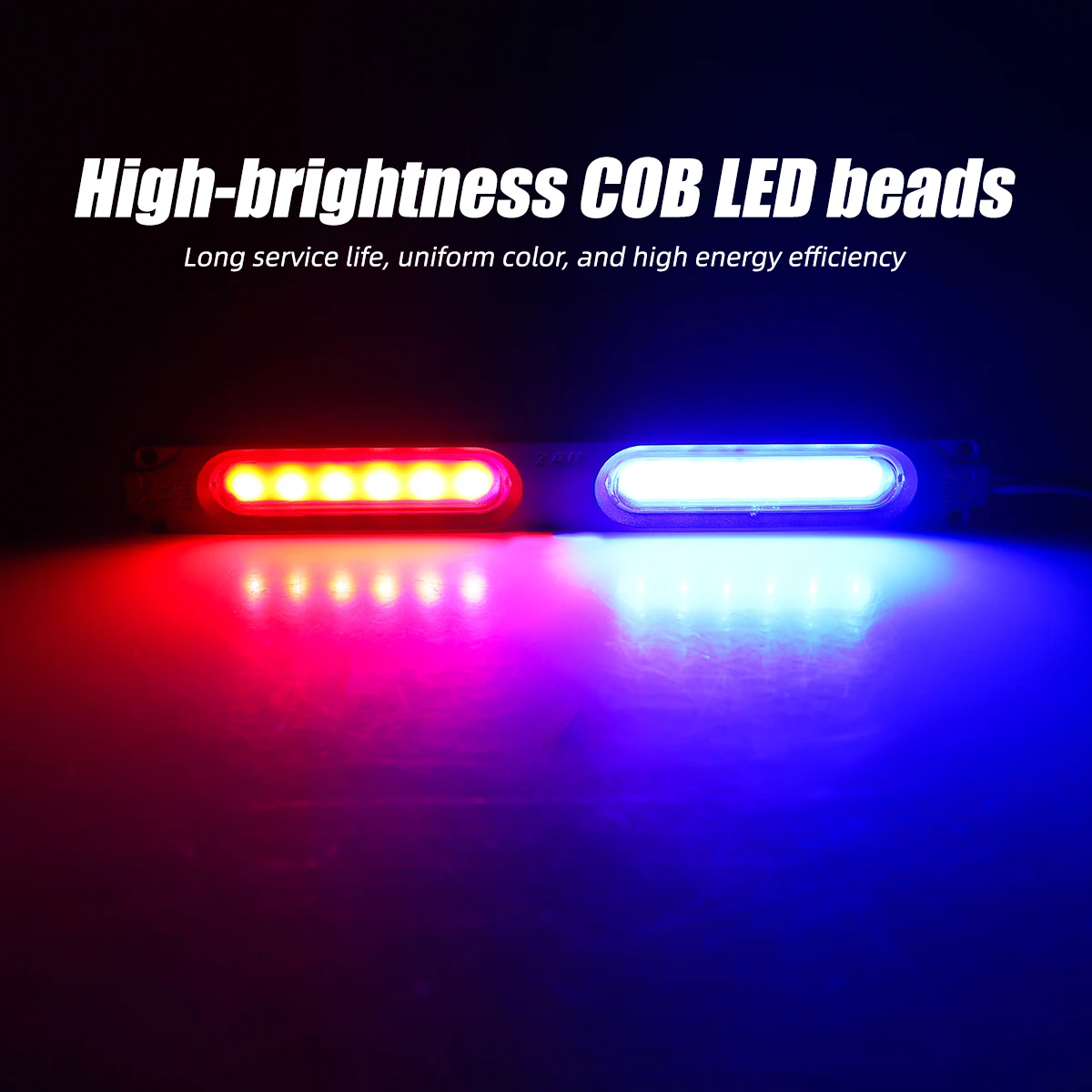 Sos Light Strobe - Modulo LED a doppia luce lampeggiante