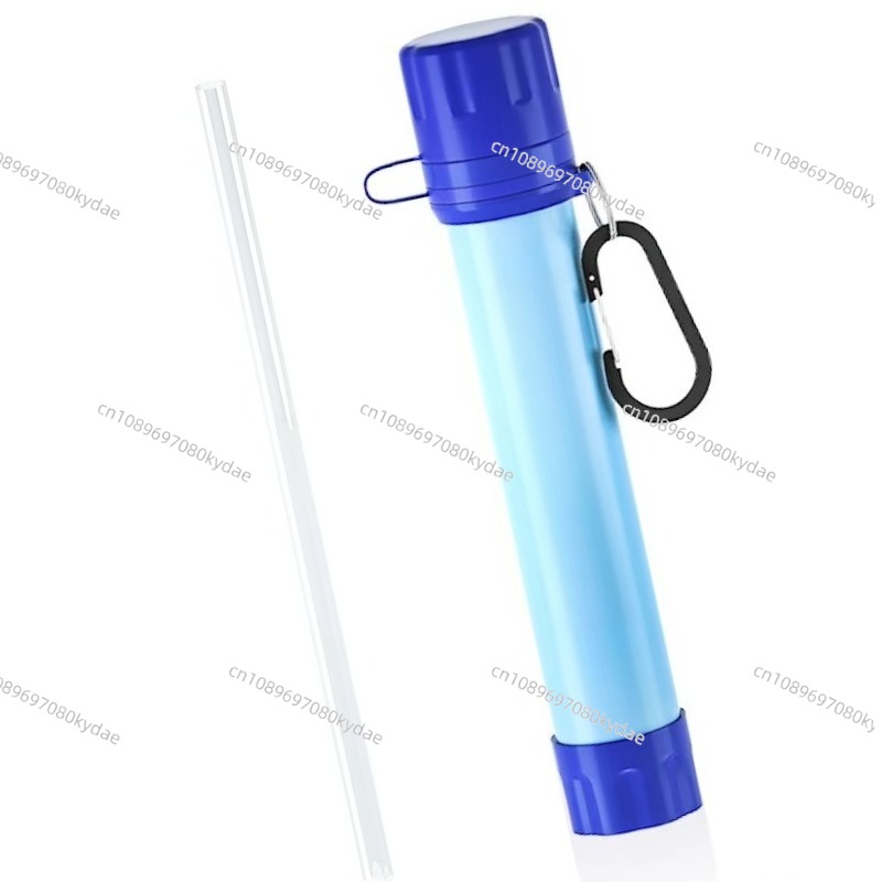 Water Purification Straw - Depuratore d'Acqua Portatile per Campeggio e