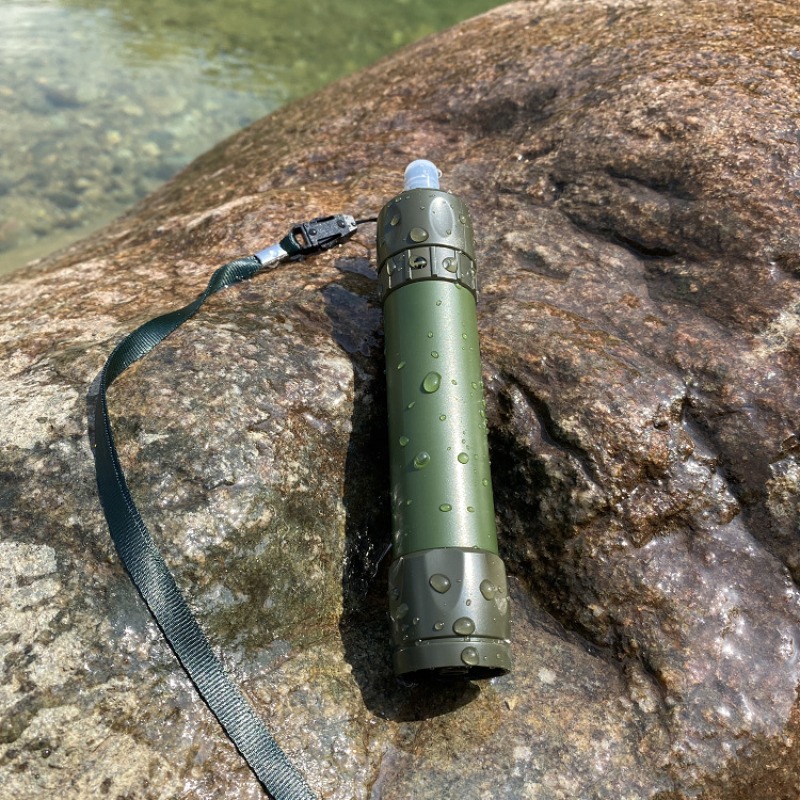 Water Purification Straw - 2 pezzi di cannuccia filtrante per