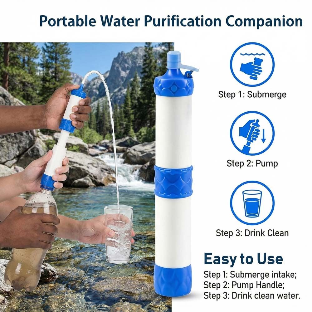 Mini Filtro a Cannuccia per Ac - Water Purification Straw recensione e prezzo