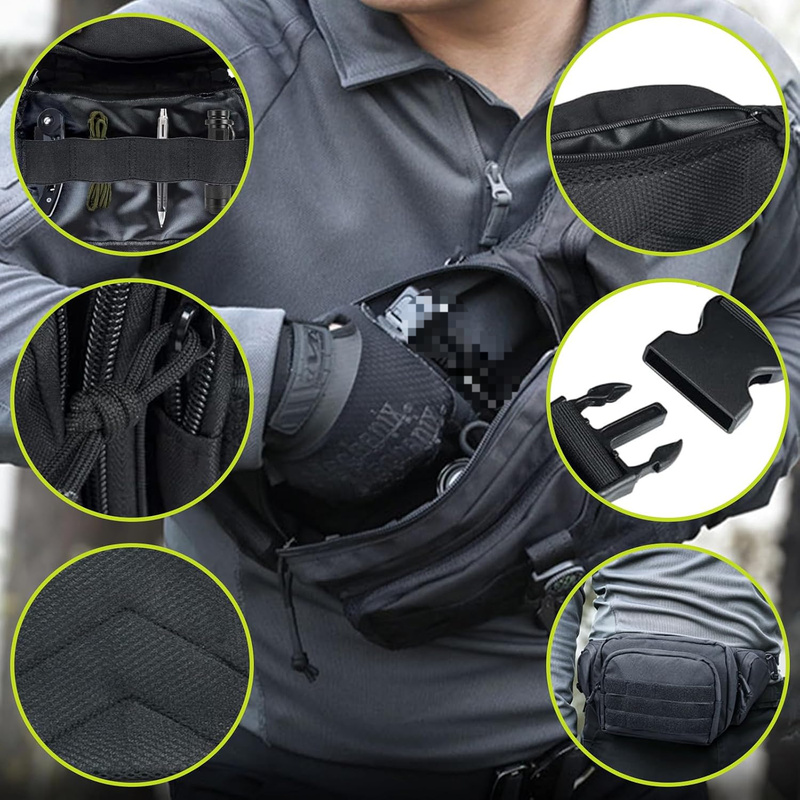 Marsupio Multitasca in Oxford  - Fishing Kit Compact recensione e prezzo