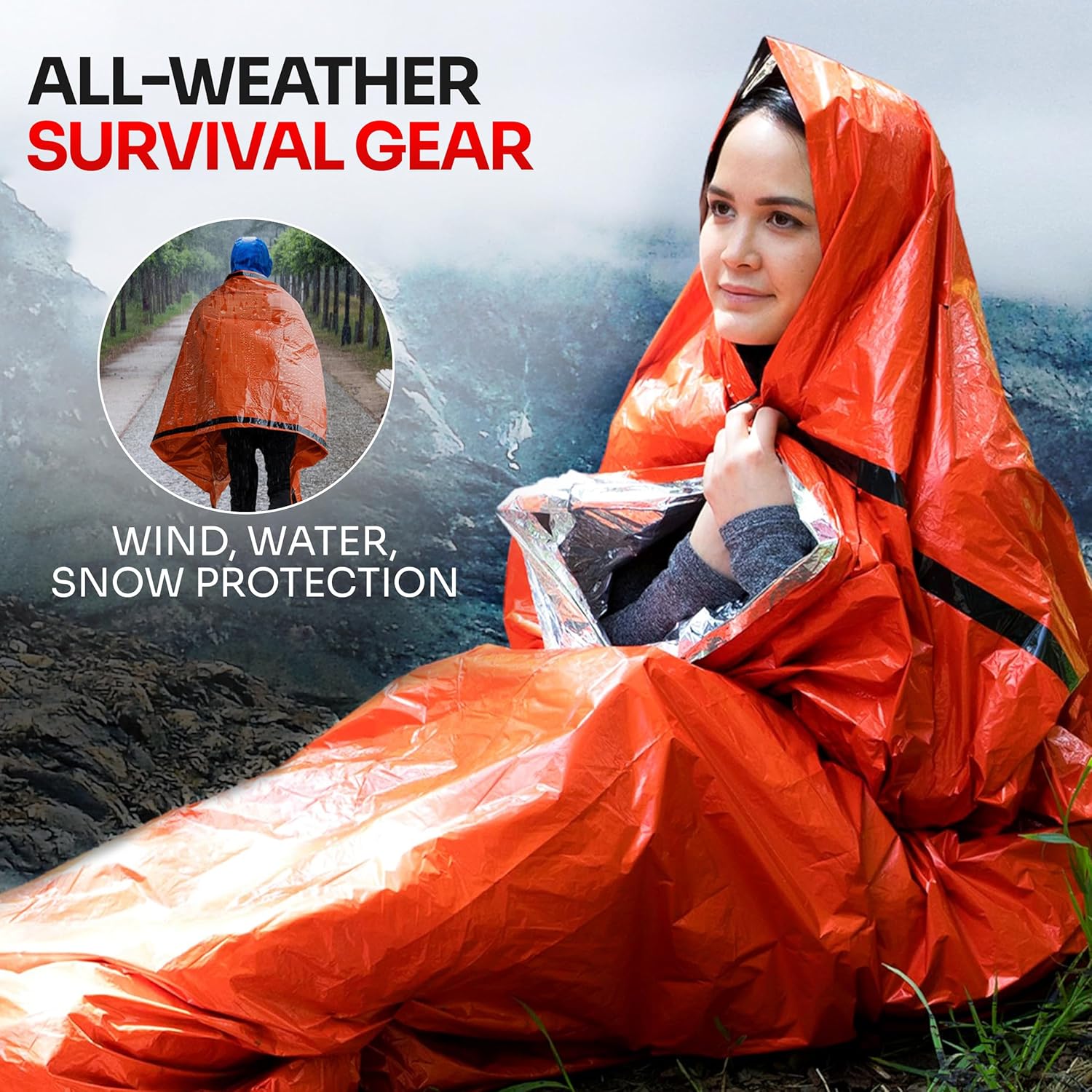 Sacco a Pelo di Emergenza per  - Emergency Mylar Tent recensione e prezzo