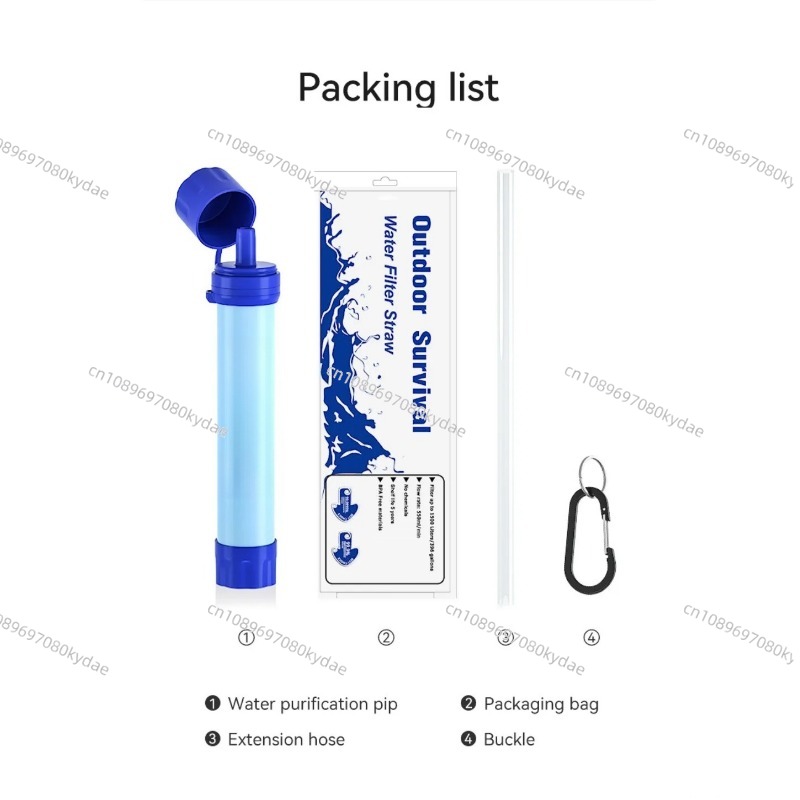 Depuratore d'Acqua Portatile p - Water Purification Straw recensione e prezzo