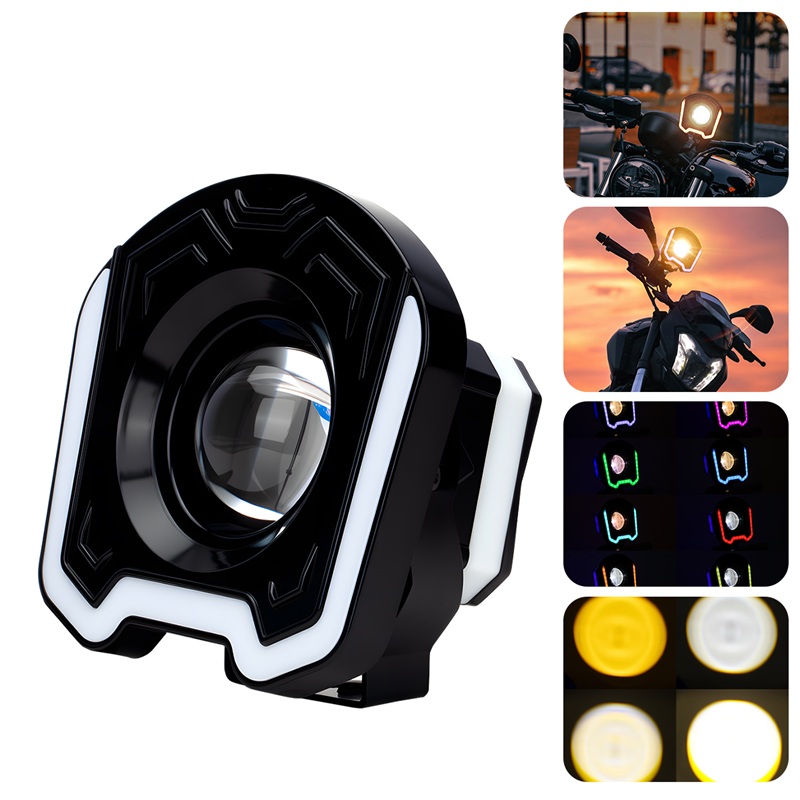 Faretto LED per moto da 4 poll - Sos Light Strobe recensione e prezzo